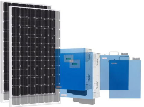 Off Grid Hybrid Solar Power Panel System
